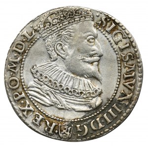 Zygmunt III Waza, Szóstak Malbork 1596 - mała głowa, niedobite O