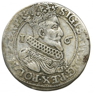 Sigismund III Vasa, 1/4 Thaler Danzig 1624 - PR•