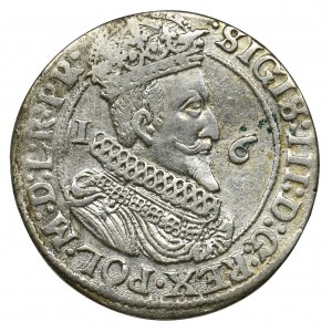 Sigismund III Vasa, 1/4 Thaler Danzig 1624 - PR•