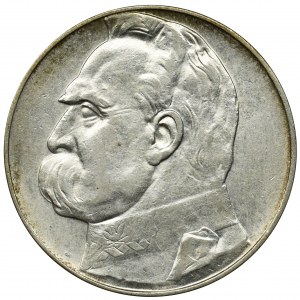 Piłsudski, 10 złotych 1937 - rzadszy