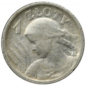 Kobieta i kłosy, 1 złoty Paryż 1924