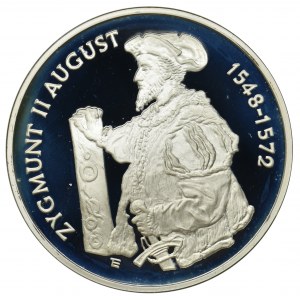 10 złotych 1996 - Zygmunt II August, Półpostać - RZADKA