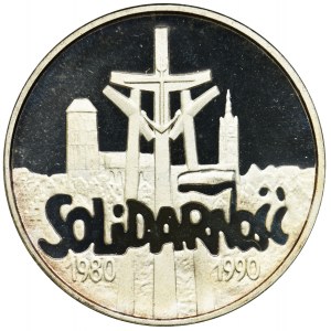 100.000 złotych 1990 - Mała Solidarność - lustrzanka