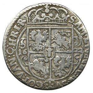 Sigismund III Vasa, 1/4 Thaler Bromberg 1622 - PRVS M