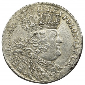 Augustus III of Poland, 18 Groschen Leipzig 1755 EC