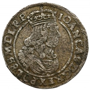 John II Casimir, 6 Groschen Bromberg 1664 AT