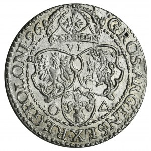 Sigismund III Vasa, 6 groschen Marienburg 1696