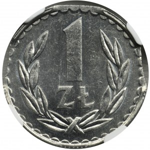 DESTRUKT, 1 złoty 1986 - NGC MS63