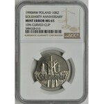 DESTRUKT, 10.000 złotych 1990 Solidarność - NGC MS65