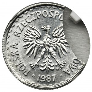 DESTRUKT, 1 złoty 1987 - NGC MS64