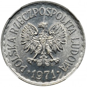 1 złoty 1971 - NGC MS67