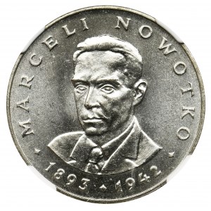 Nowotko, 20 złotych 1983 - NGC MS66