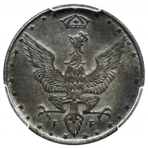 Królestwo Polskie, 20 fenigów 1917 - PCGS MS62