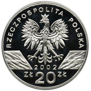 20 złotych 2002 - Żółw błotny