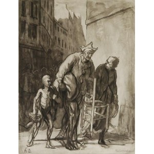 Honoré DAUMIER (1808-1879), Na ulicy