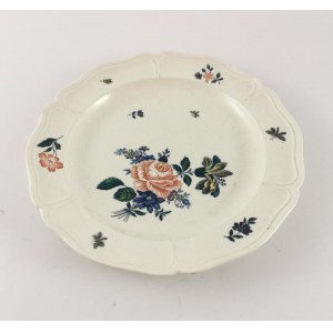 WEDGWOOD, Półmisek z luźnym bukietem, koniec XIX w.