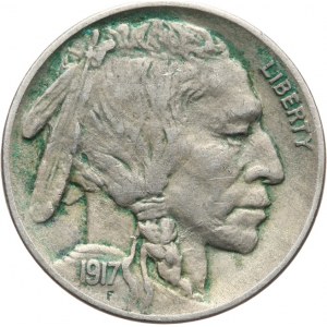 Stany Zjednoczone Ameryki, 5 centów 1917, Filadelfia