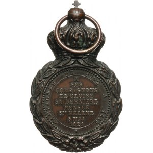 Francja, Napoleon Bonaparte, medal 1857 r.