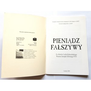 L. Kokociński, Pieniądz fałszywy