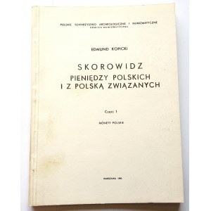 Kopicki, Skorowidz cz. 1, monety polskie