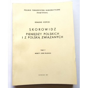 Kopicki, Skorowidz cz. 2, monety ziem polskich