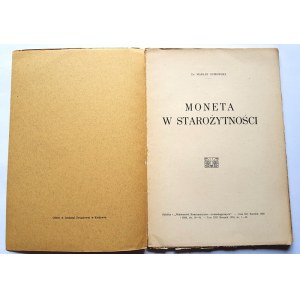 Marian Gumowski - Moneta w starożytności, Kraków 1930