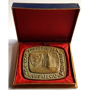 MEDAL ZASŁUŻONEMU PRACOWNIKOWI ZARZĄD APTEK WOJ. POZNAŃSKIEGO im. POZNANIA 1976