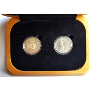 Norwegia, Haakon VII 1905-1957,zestaw monet 2 korony 1906 , 1914