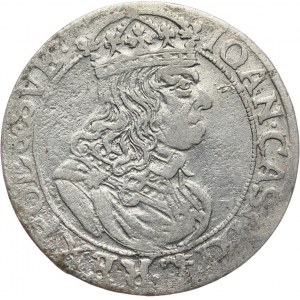 Polska, Jan II Kazimierz 1649-1668, szóstak 1660 TLB, Kraków.