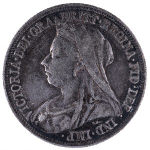 Wielka Brytania, Wiktoria 1837-1901, shilling 1899.