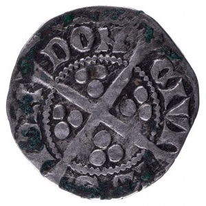 Anglia, Edward II 1307-1327, pens - denar bez daty (1310-1314), Londyn.