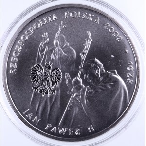 Rzeczpospolita Polska, 10 złotych 2002 JAN PAWEŁ II.