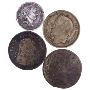 Francja, Napoleon Bonaparte - 4 numizmaty