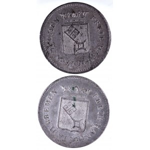 Niemcy, Brema, zestaw dwóch monet 1 groten 1840.