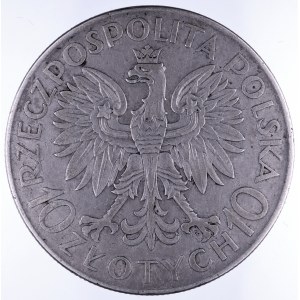 Polska, II Rzeczpospolita, 10 złotych 1933, Jan III Sobieski, Warszawa.