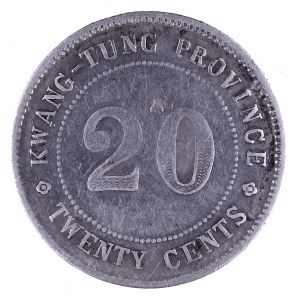 Chiny, Prowincja Kwangtung, 20 centrów 1920