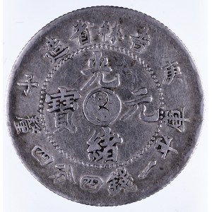 Chiny, Prowincja Kirin, 20 centów 1901