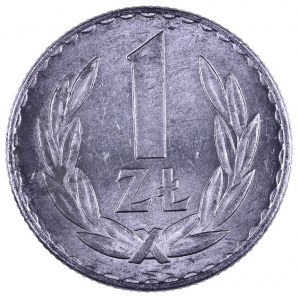 PRL 1944-1989, 1 złoty 1949 aluminium.