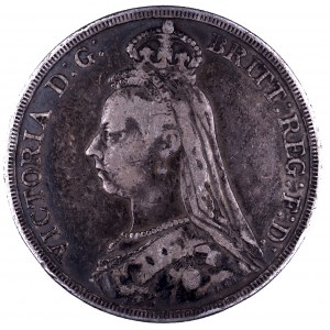 Wielka Brytania, Wiktoria 1837-1901, korona 1887.