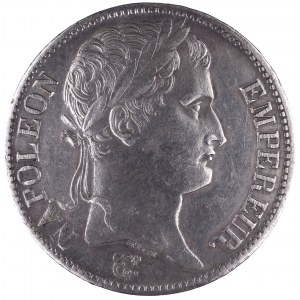 Francja, Napoleon I 1804 - 1814, 5 franków 1812 M, Toulouse.