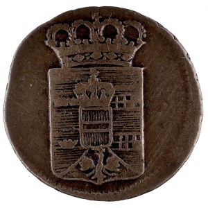 Monety Oświęcimsko-Zatorskie, szeląg 1774 S, Smolnik.