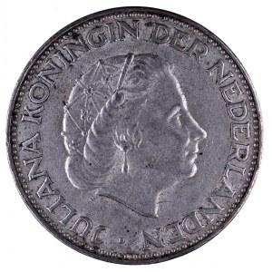 Holandia, 2 1/2 guldena 1966 r. Juliana