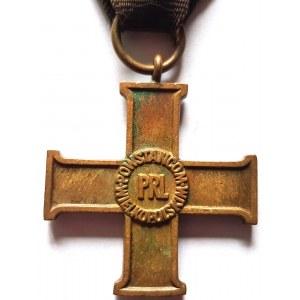 Wielkopolski Krzyż Powstańczy ze wstążką