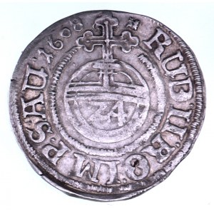 Niemcy, Marsberg - miasto, grosz 1608, rzadki