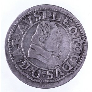 Austria, Leopold V 1619-1632, 3 krajcary b.d., Tyrol.