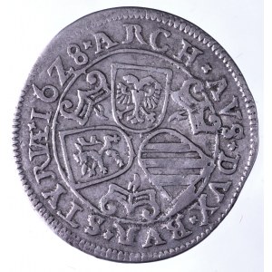 Austria, Ferdynand II 1619-1637, 3 krajcary 1628, Graz