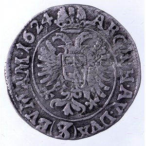 Austria, Ferdynand II 1619-1637, 3 krajcary 1624, Praga