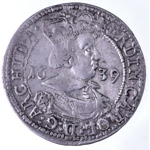 Austria, Ferdynand Karol 1632 - 1662, 3 krajcary 1639, Hall.