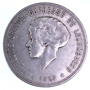 Luksemburg, Charlotte 1919-1964, 10 franków 1929