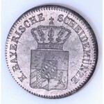 Niemcy, Bawaria, 1 krajcar 1863, NGC MS66